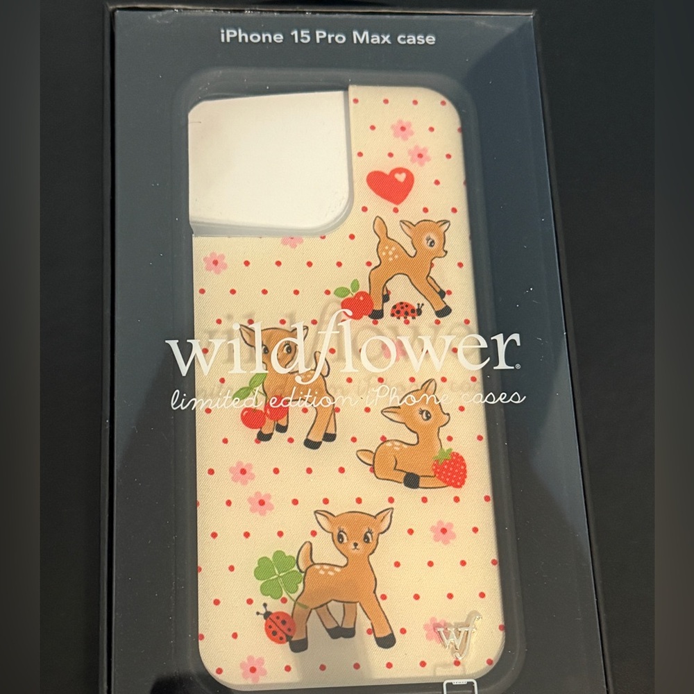 Wildflower iPhone 15 Pro Max Case - Oh Deer Case